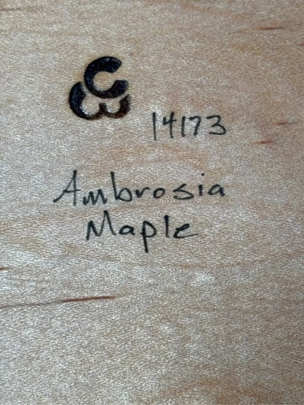 Warren Carpenter Ambrosia Maple Bowl • Hand‑Turned • Signed Artisan Piece